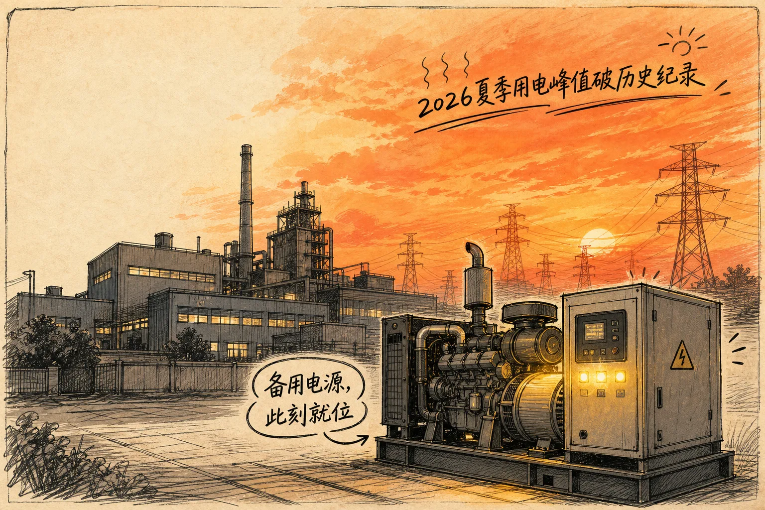 停电一小时,工厂损失多少?20年老师傅的选机避坑清单