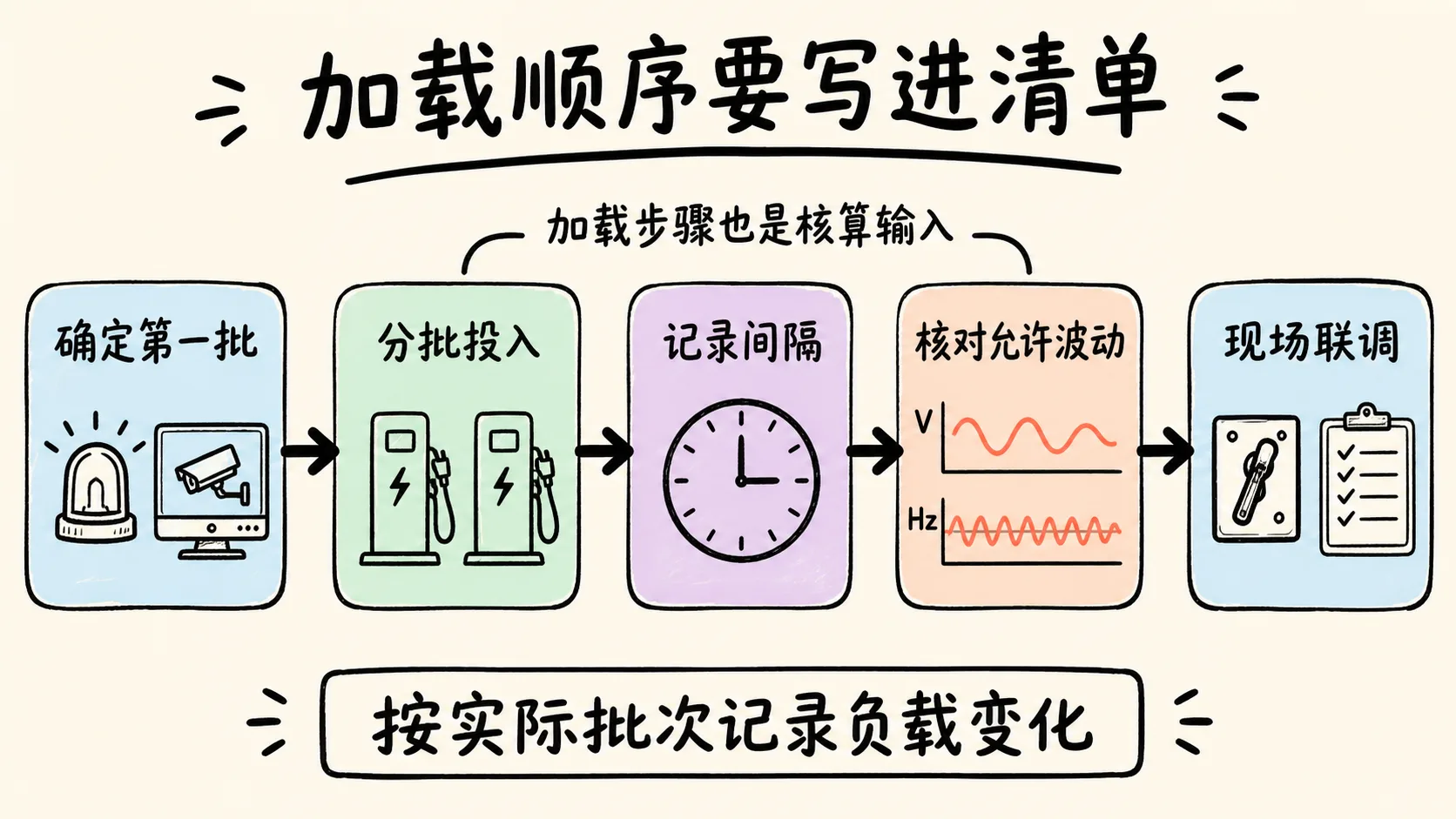 充电站备用电源加载顺序流程图